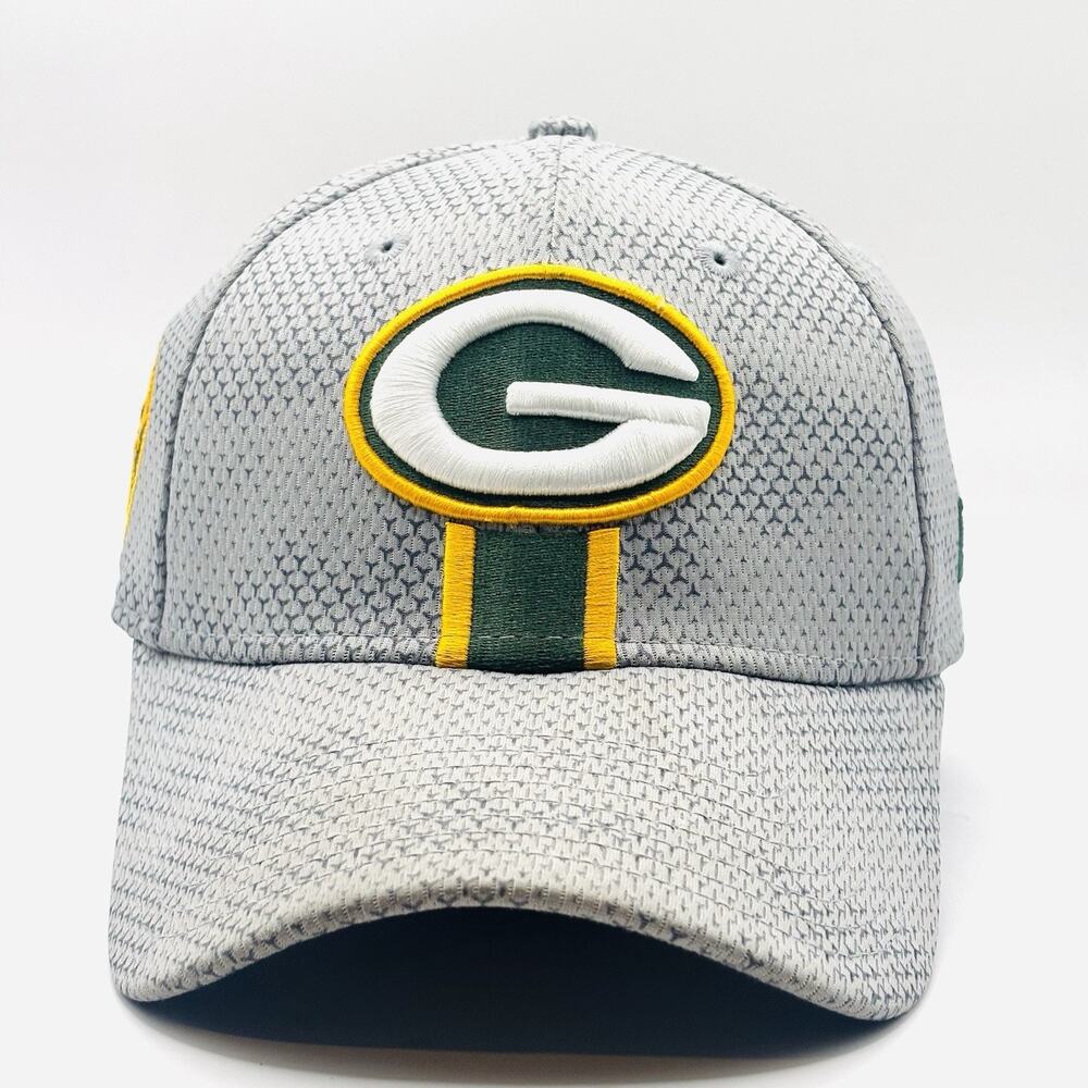 NEW ERA 39Thirty GREEN BAY PACKERS Stretch Fitted Cap Hat Mens S/M Flex Fit